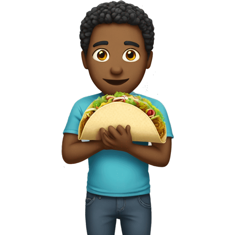 eating tacos emoji