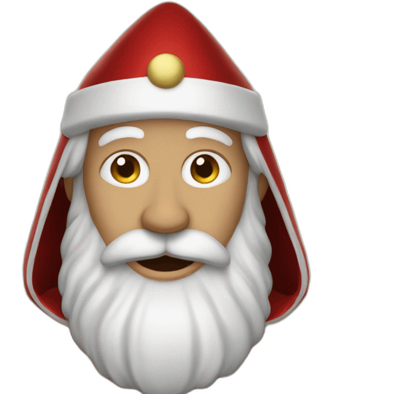 white saint nicholas emoji