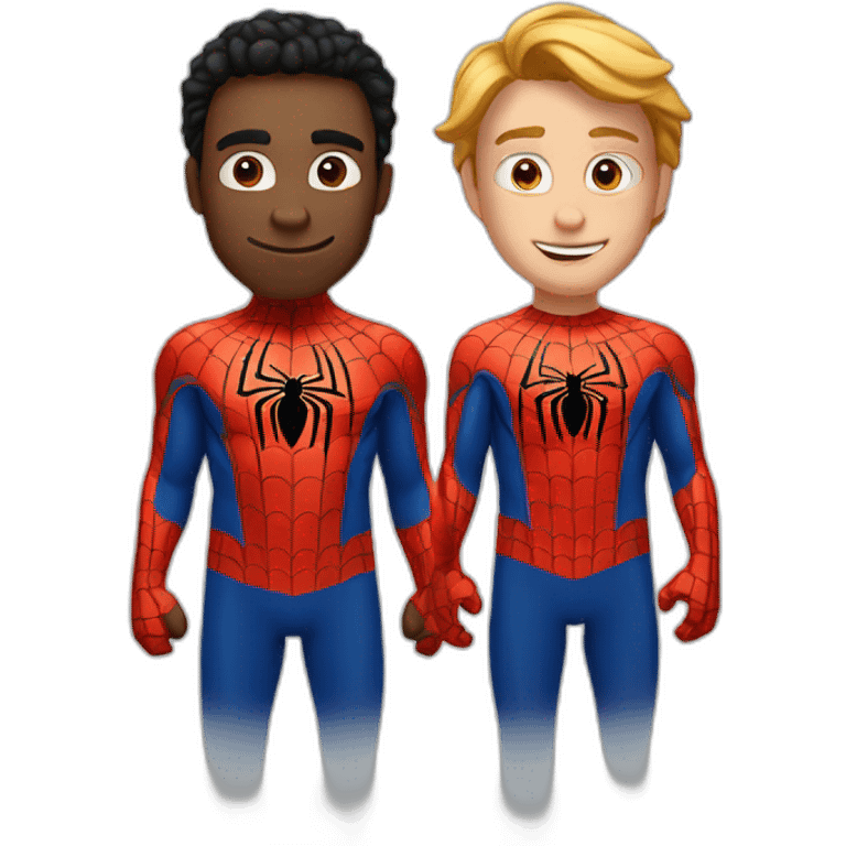 Inoxtag and spider man emoji