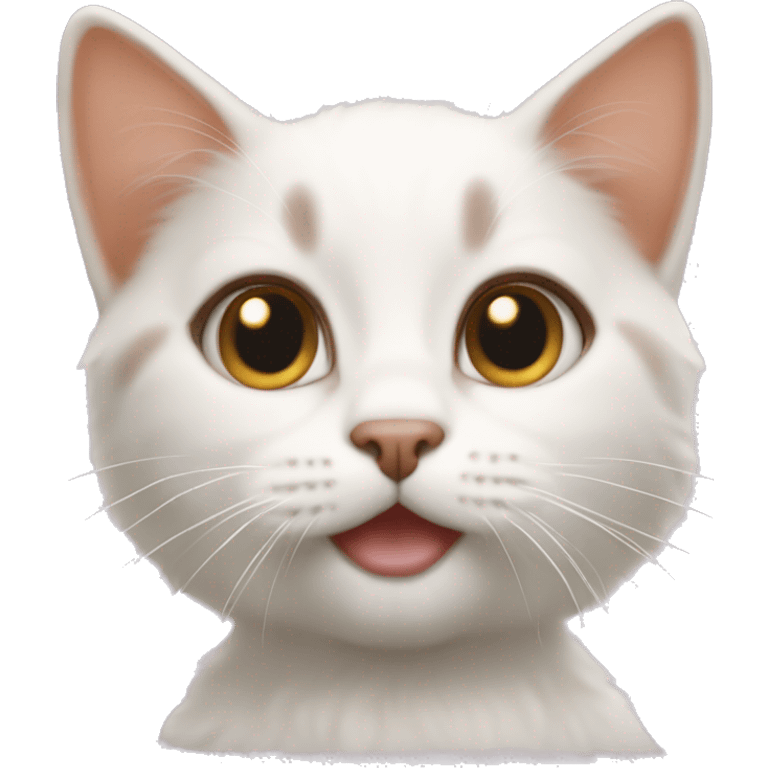 Chaton roux emoji