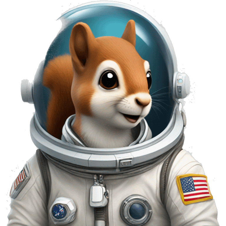 squirrel astronaut   emoji