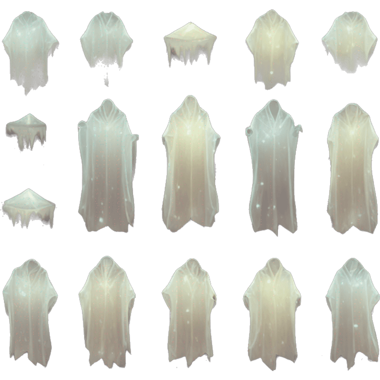 empty crystal magical robes emoji