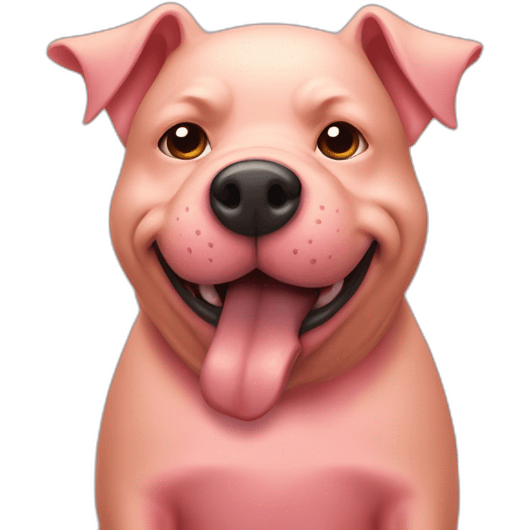 pig-dog-nuclear emoji