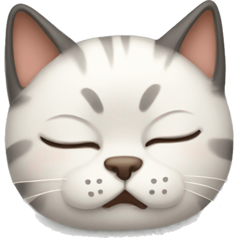 Sleepy cat  emoji