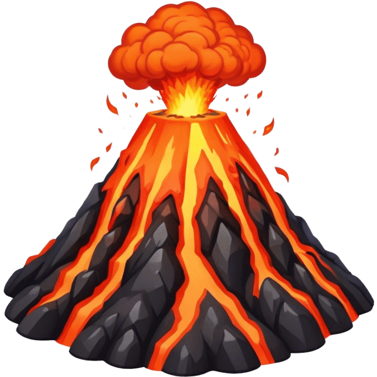 volcano emoji