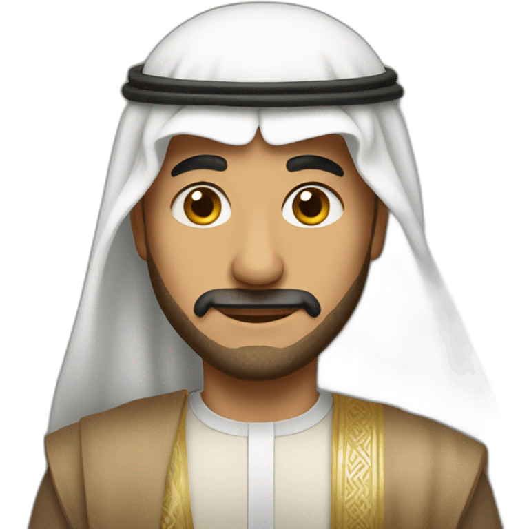 a man from saudi arabia emoji