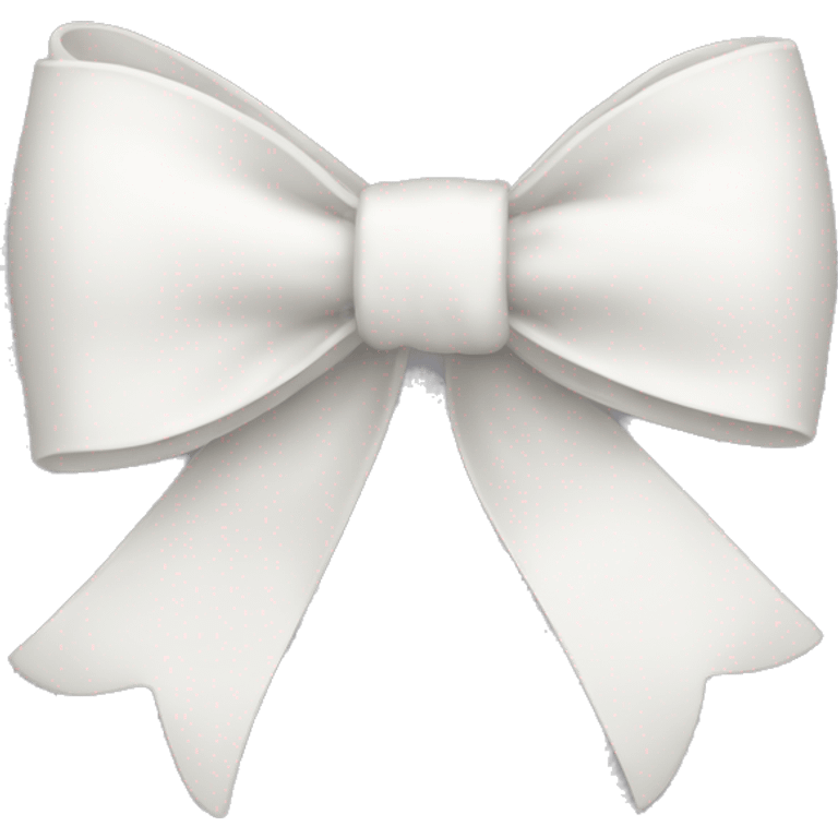 white bow  emoji