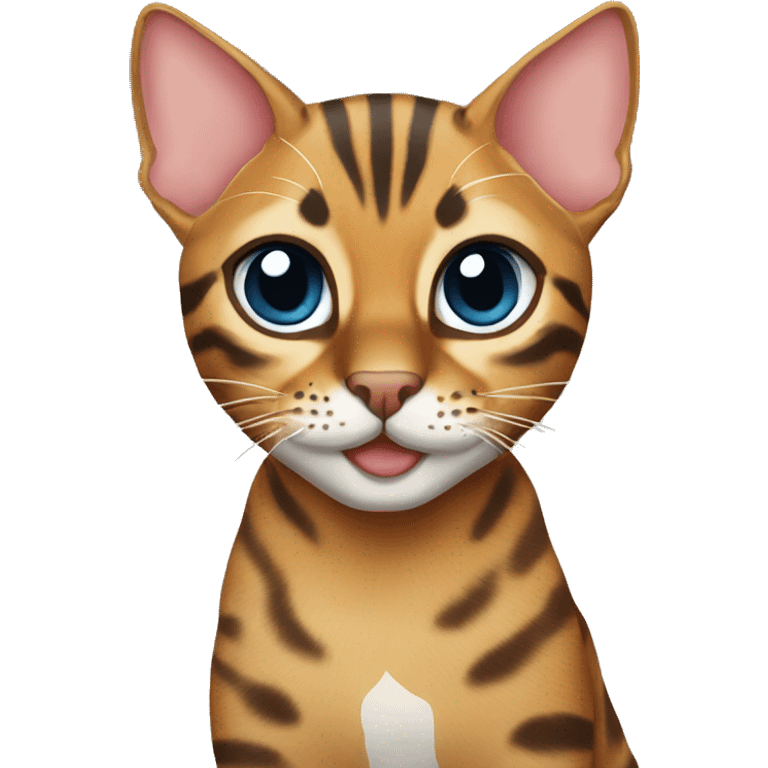 a bengal cat emoji