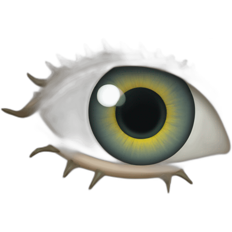 cyborg eye emoji