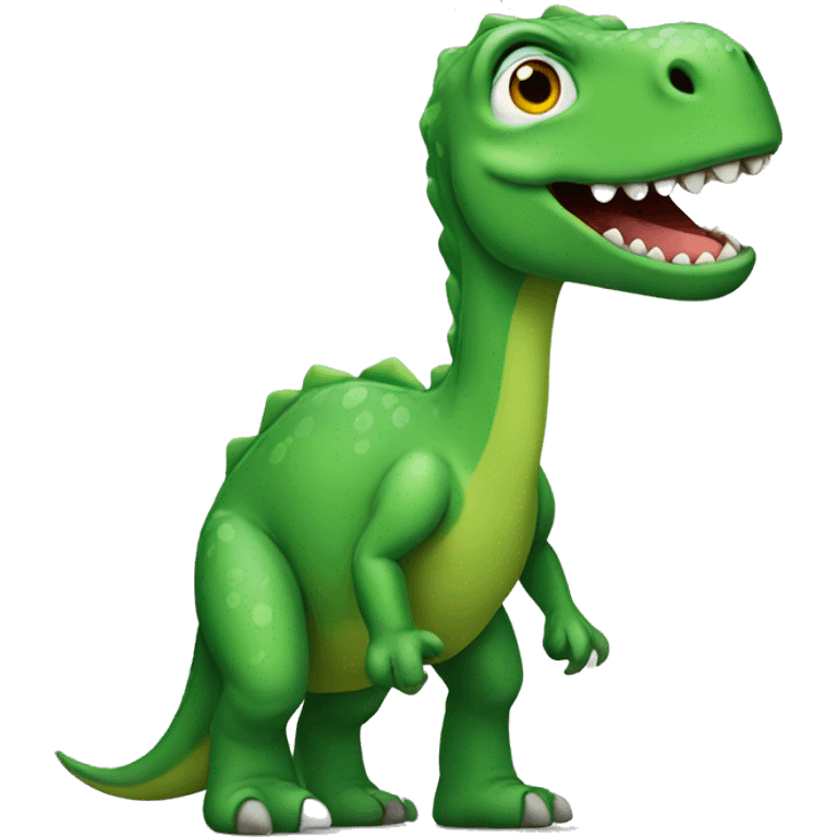 Green dinosaur emoji