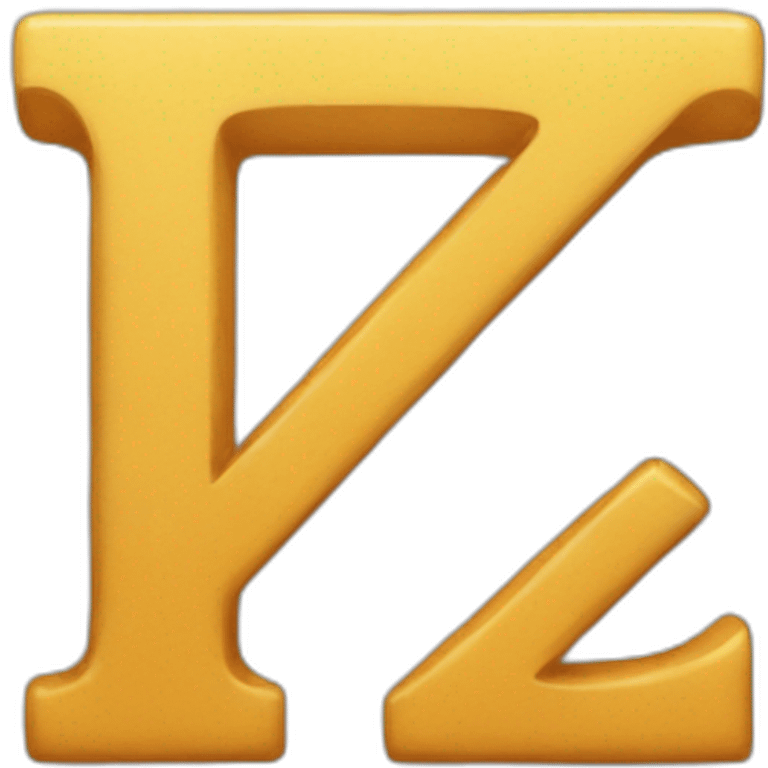 Letter Z and A emoji