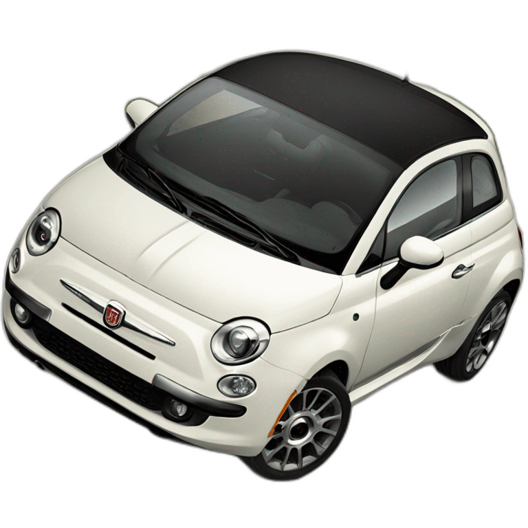 black 2010’s fiat 500 emoji