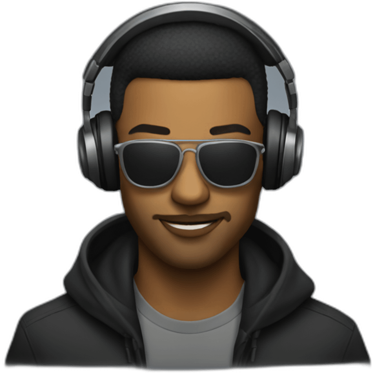 techno dj emoji