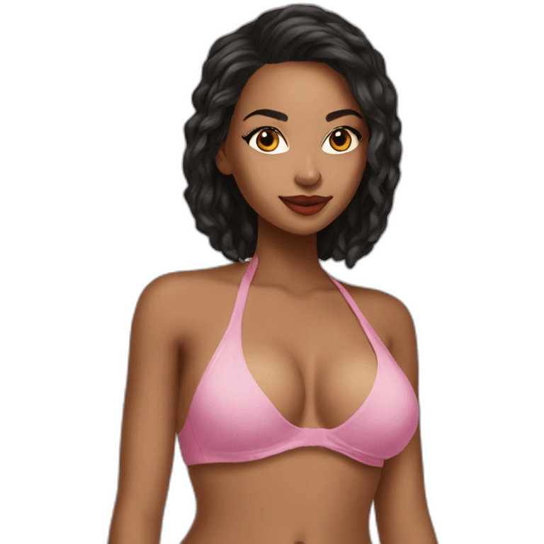 Rihana en bikini emoji