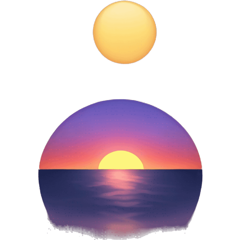 Sunset emoji