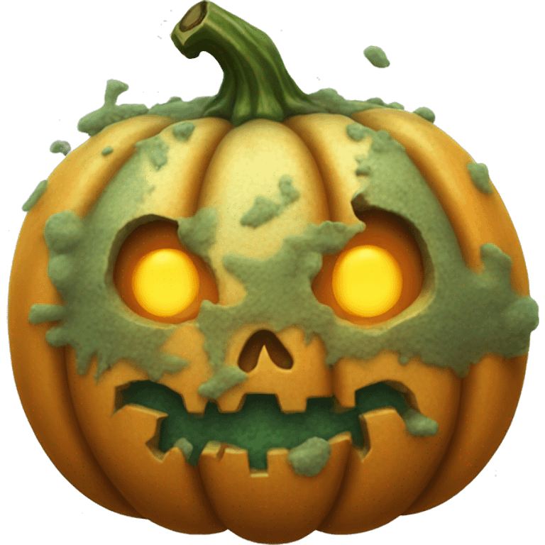 moldy pumpkin emoji