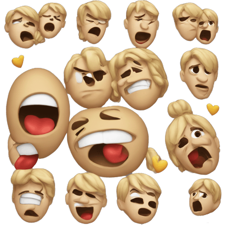 kiss! kiss! kiss! emoji