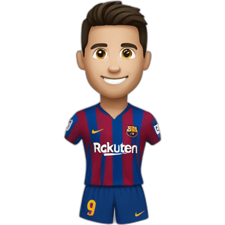 Cristiano Ronaldo and messi emoji