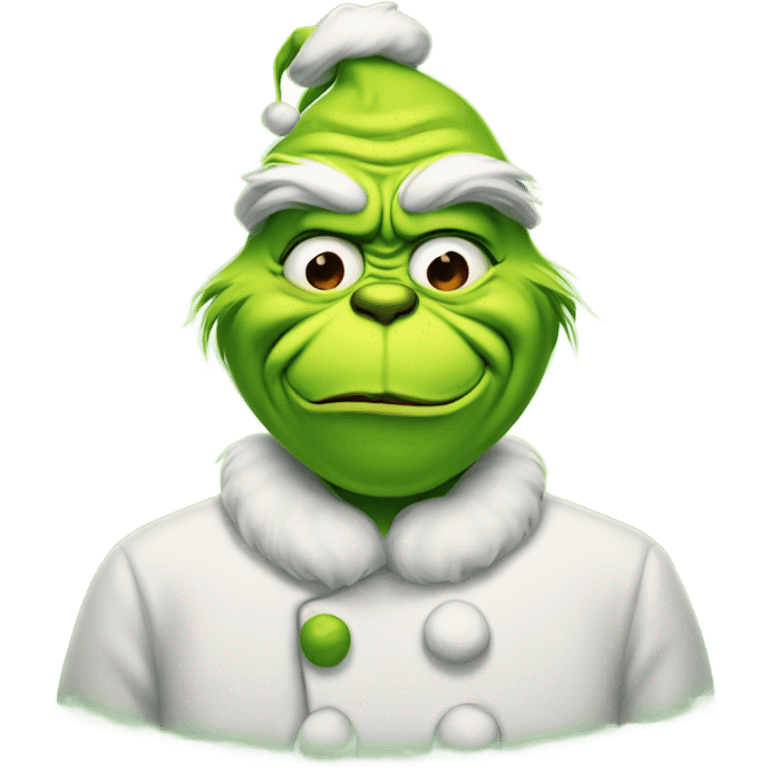 grinch baking cookies emoji