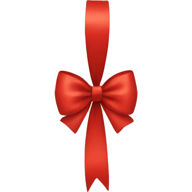 Red bow emoji