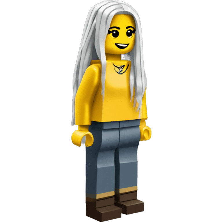 BILLIE EILISH lego full body emoji