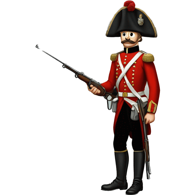 British soldier in full view of the Crimean War emoji