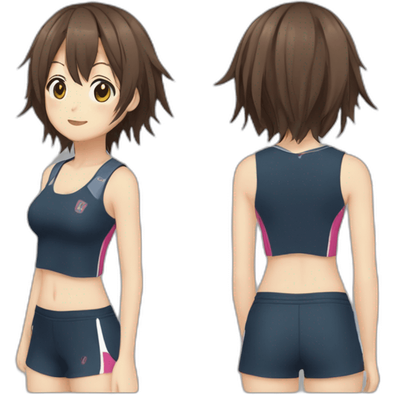 Haruhi Suzumiya In sportswear emoji