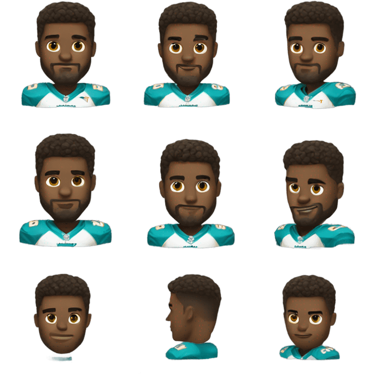 Miami Dolphins NFL emoji