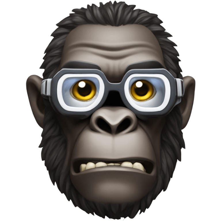 who do i know with a badass AI image generator?  I need a quick portrait hi res with the following prompt:  pixelated gorilla jumping on a trampoline wearing white VR goggles with the word atlas on the goggles emoji