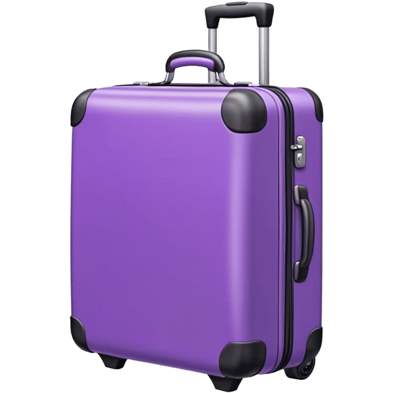 purple suitcase emoji