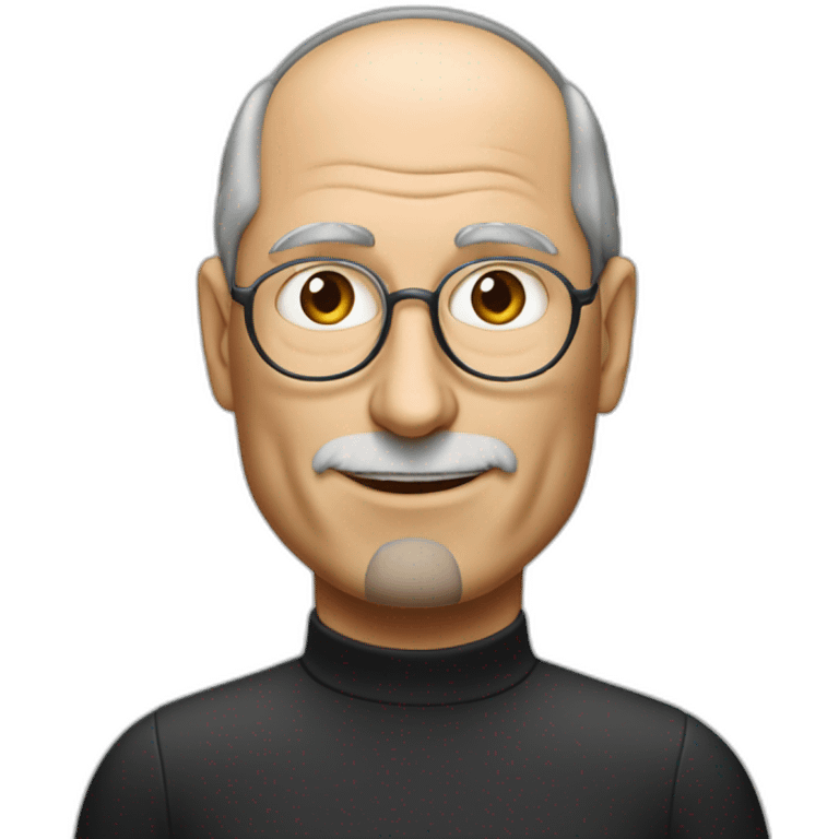 Fondateur d’Apple Steve Jobs emoji