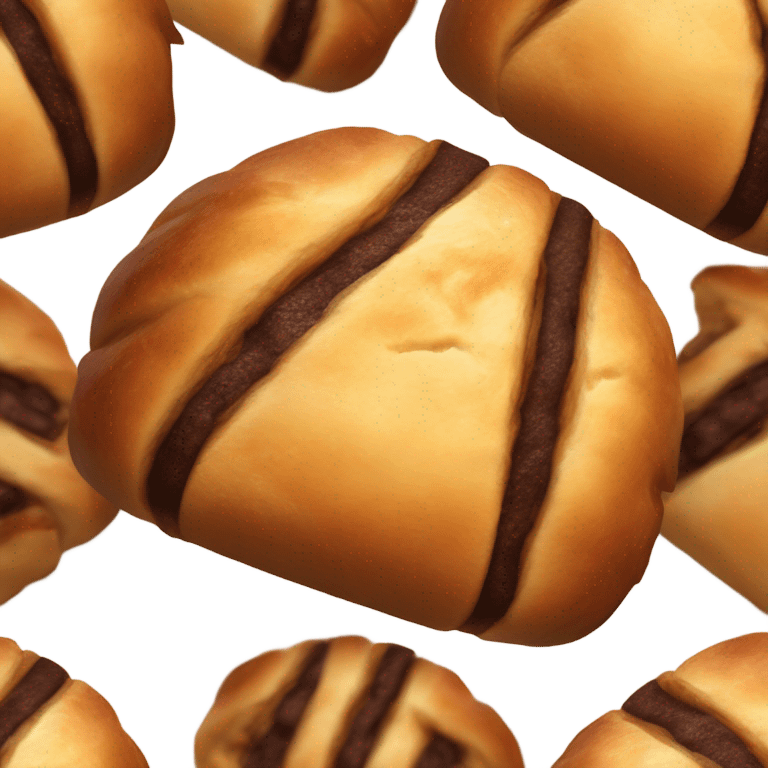 French pain au chocolat  emoji