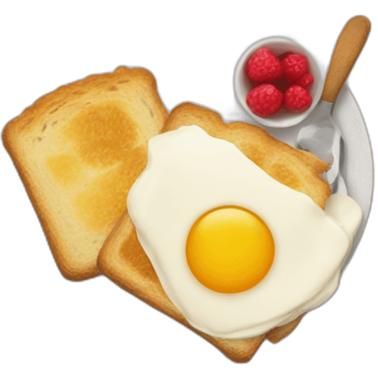 paie le petit déjeuner emoji