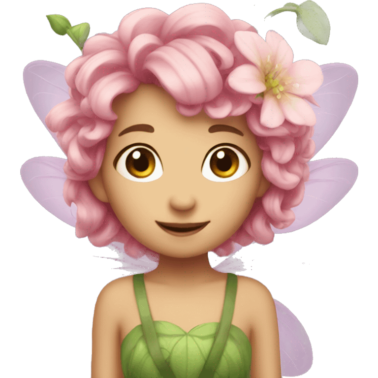 Flower fairy emoji