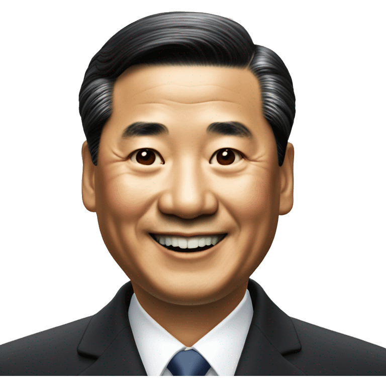 Xi Jinping with smile emoji