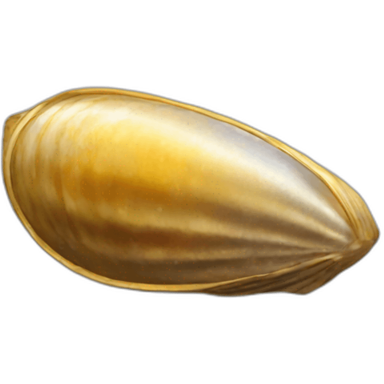 golden mussel emoji