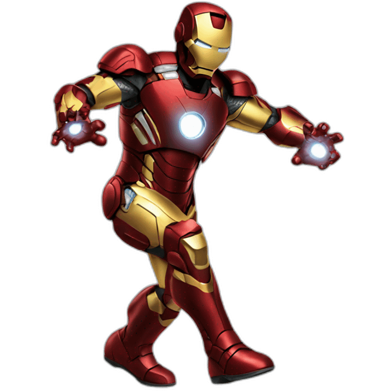 Iron man dancing  emoji