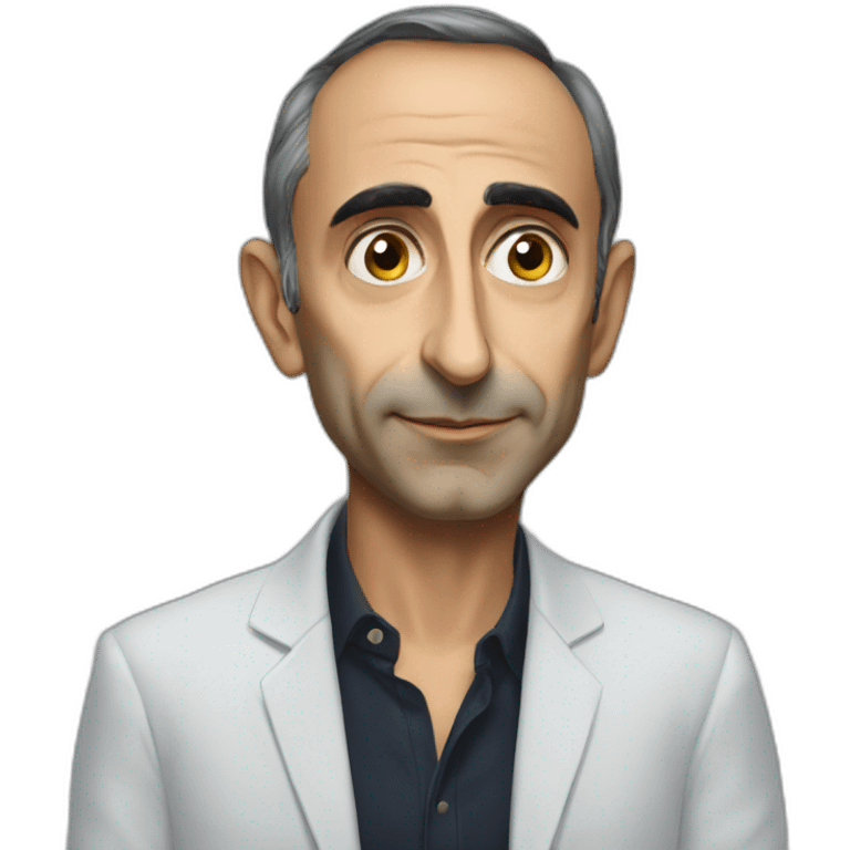 Eric Zemmour taking emoji