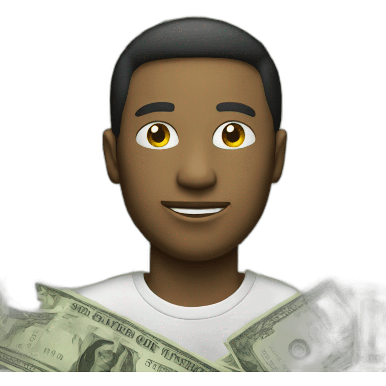 Man + money  emoji