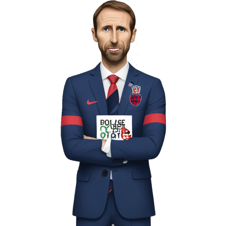 gareth southgate saying “please ozzie” emoji