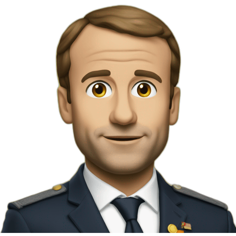 Macron Emmanuel  emoji