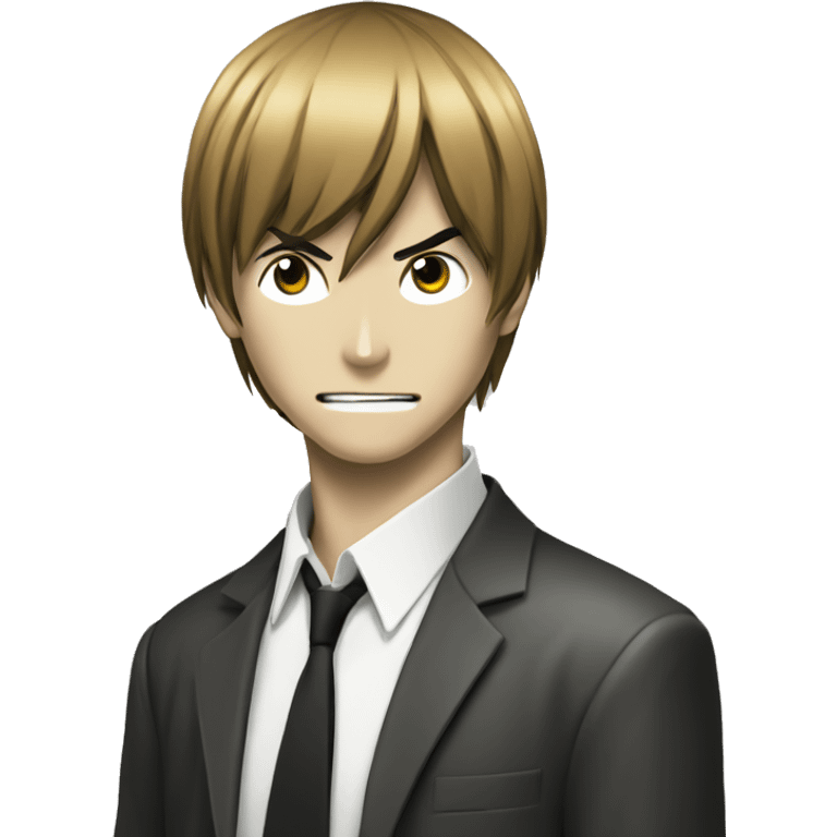 Light yagami from death note manga  emoji