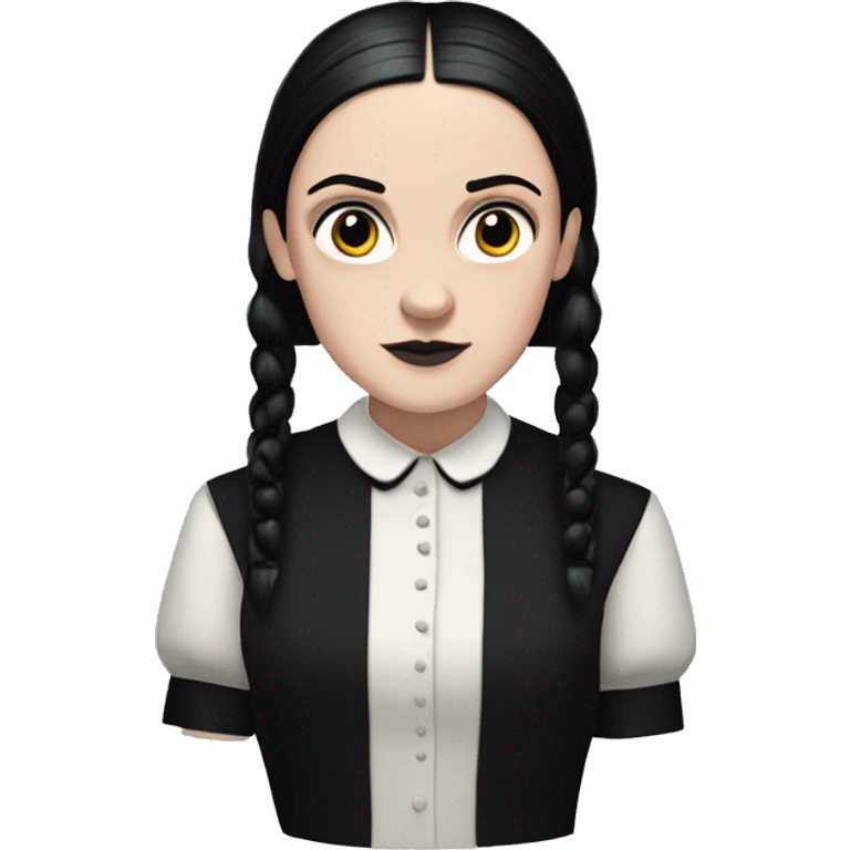 Wednesday Addams emoji