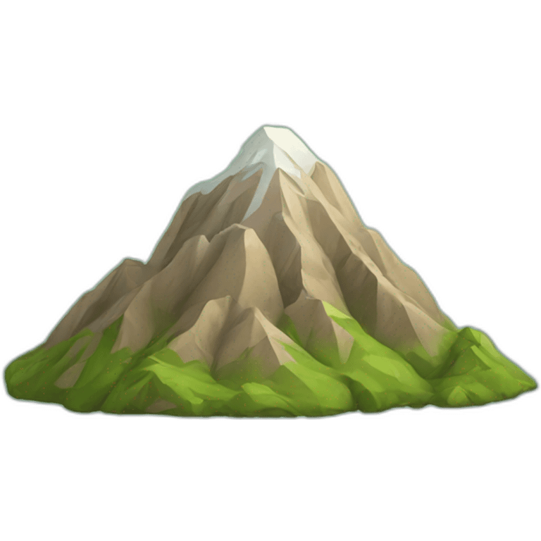 mountain emoji