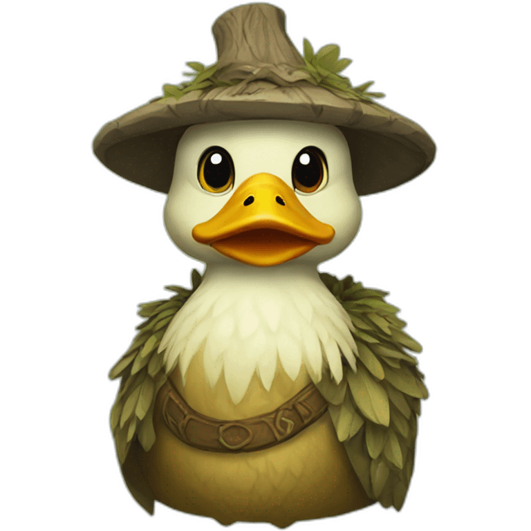 Duck druid emoji