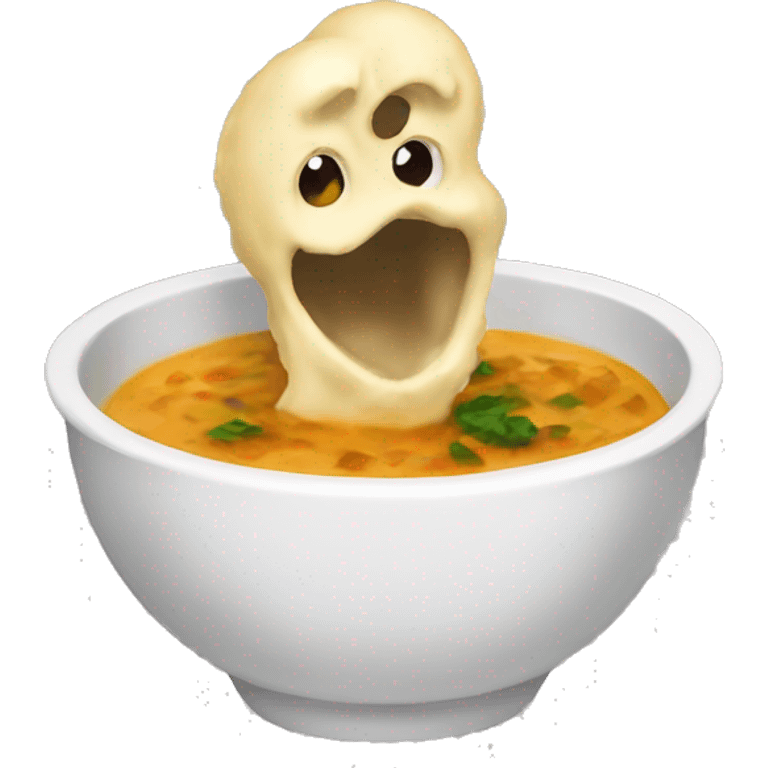 Sopa de rana emoji