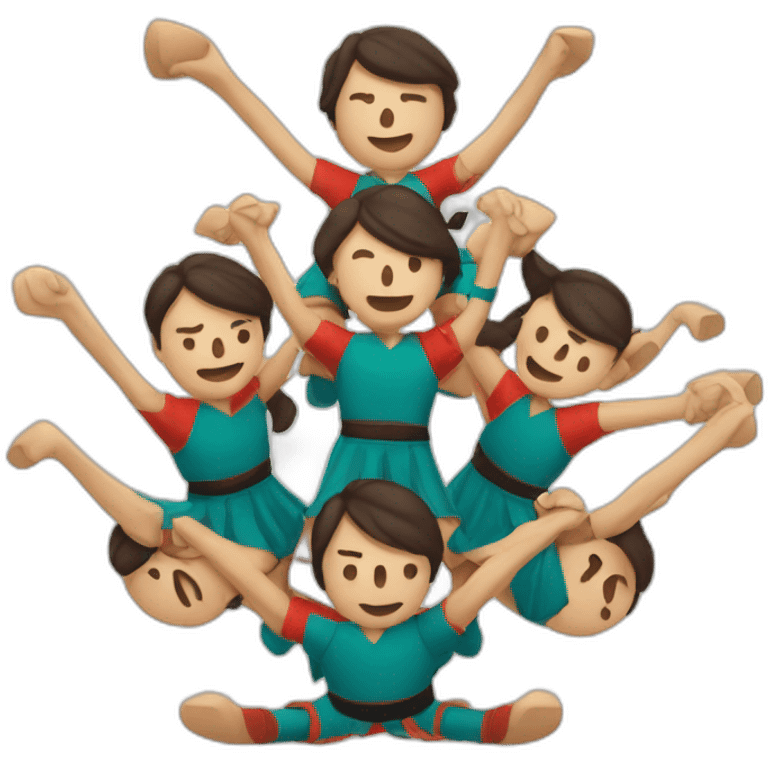 Castellers manyacs emoji