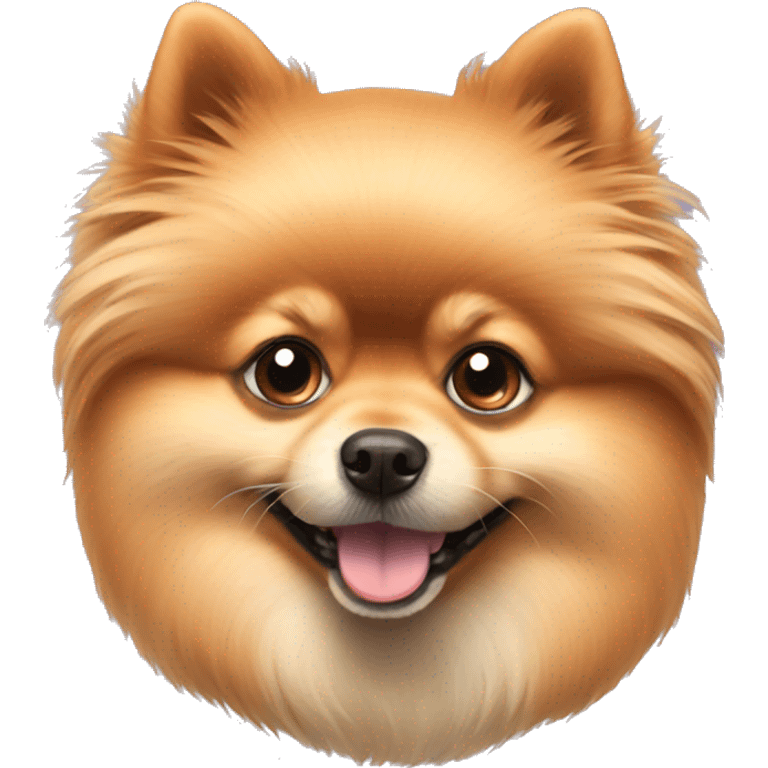 Pomeranian dog emoji