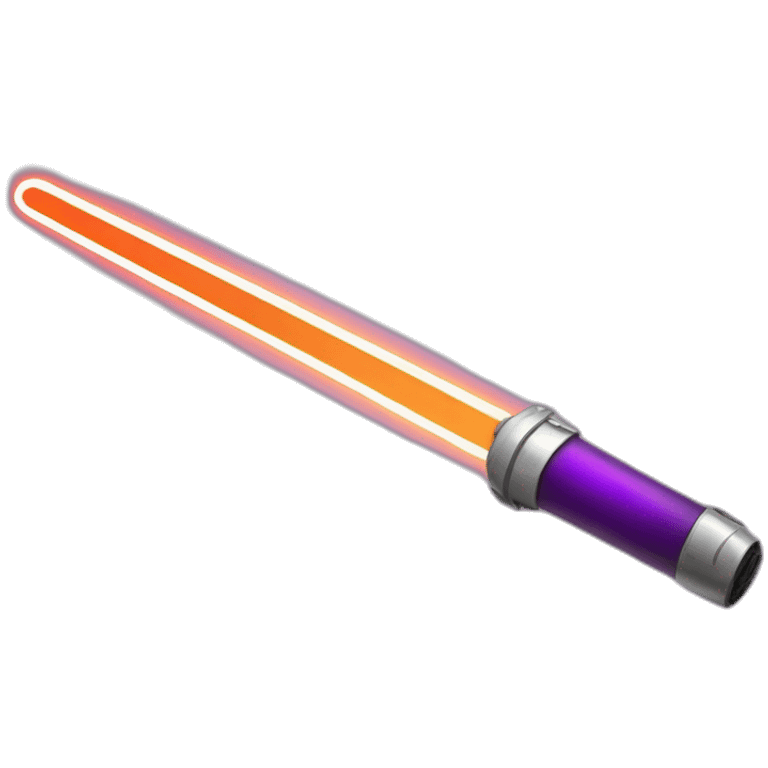 eggplant light saber emoji