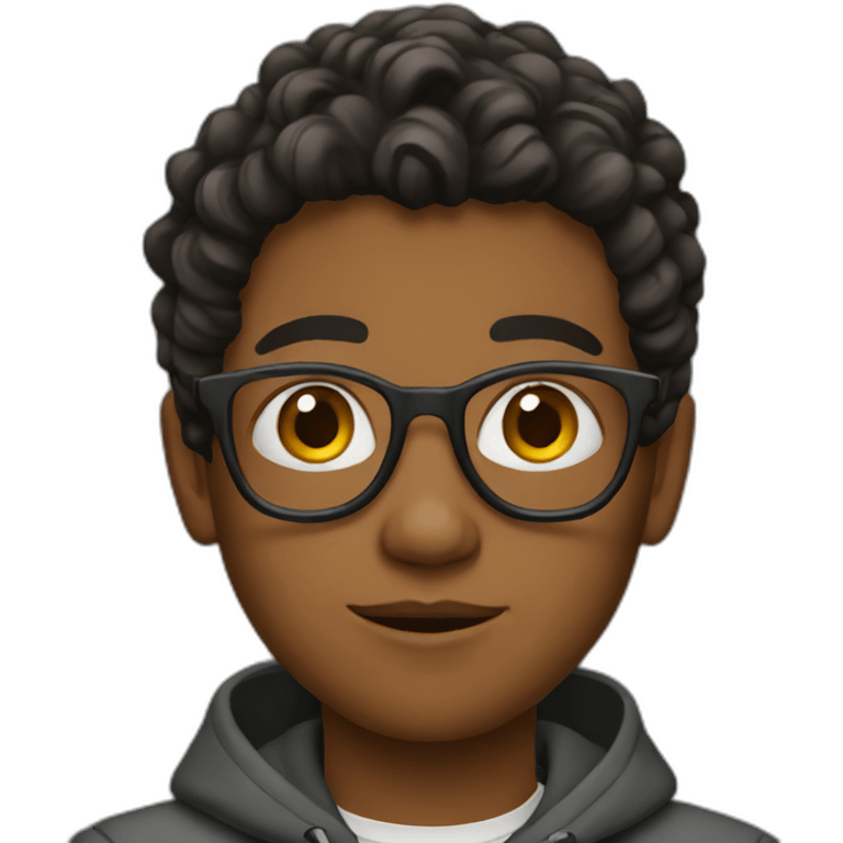 bold teenager emoji